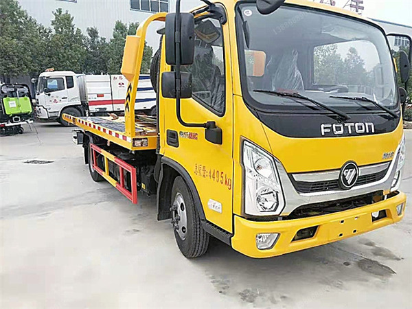 福田奧鈴一拖二藍牌清障車