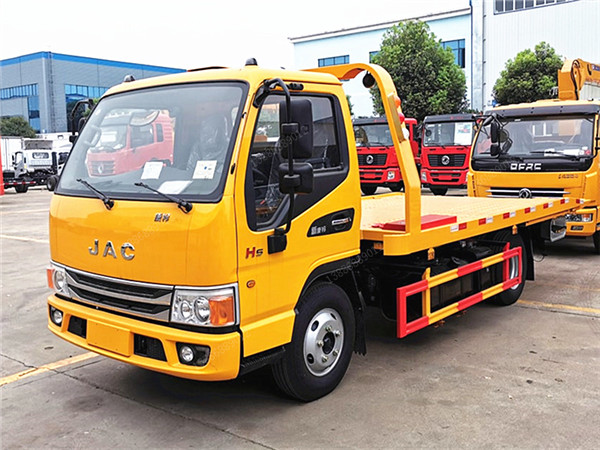 江淮康玲藍(lán)牌一拖二清障車