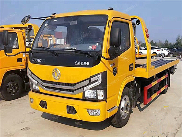 東風(fēng)多利卡一拖二藍(lán)牌清障車