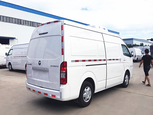 福田G9國六藍(lán)牌面包冷藏車